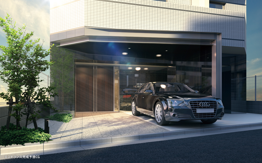 エントランス完成予想CG