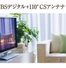 BSデジタル＋110°CSアンテナ