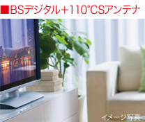 BSデジタル＋110°CSアンテナ