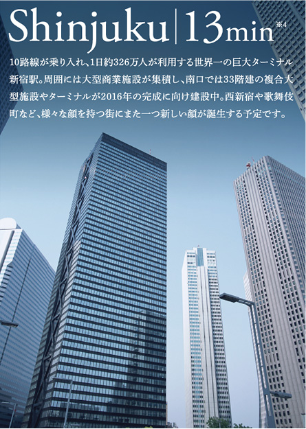 Shinjuku 13min