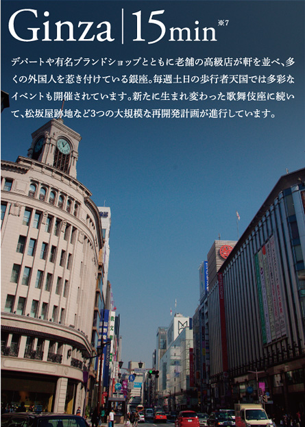 Ginza 15min